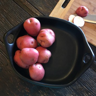 Black Clay, La Chamba Square Roasting Pan